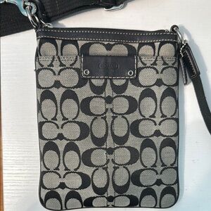 Coach Swingpack Crossbody Bag in Black